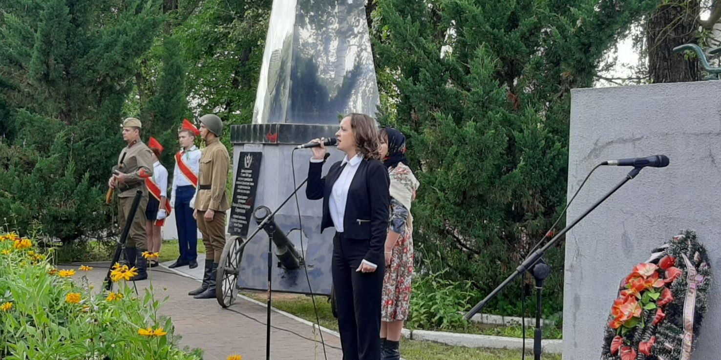 81-ю годовщину подвига Николая Сиротинина в годы Великой Отечественной войны отметили в Кричевском районе