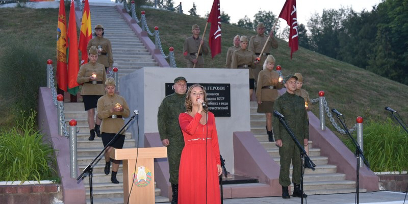 Митинг-реквием в рамках Дня всенародной памяти жертв Великой Отечественной войны и геноцида белорусского народа.