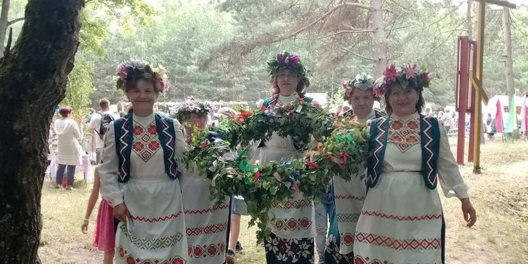 ХI межрегионаьный праздник-конкурс «Зялёные звяткі» Чаусский район