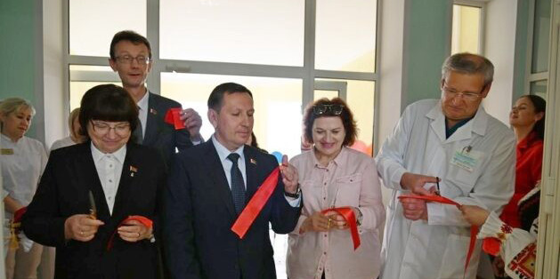 Детская игровая комната открыта в педиатрическом отделении Кричевской больницы